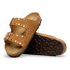 Birkenstock Arizona Rivets Suede Leather - Mink